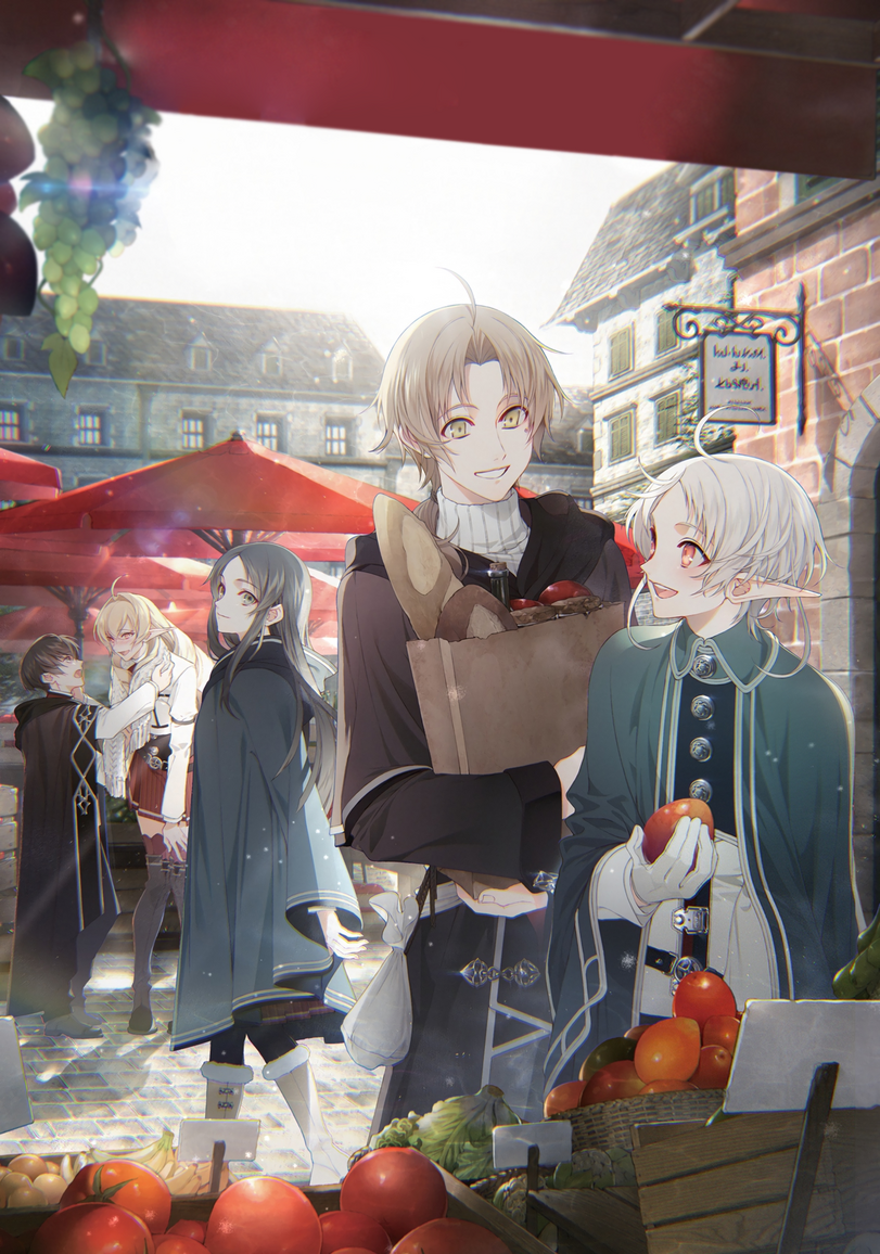 Anime,Аниме,фэндомы,Mushoku Tensei,Mushoku Tensei: Isekai Ittara Honki Dasu, Mushoku Tensei: Jobless Reincarnation, Реинкарнация безработного: История о приключениях в другом мире,Lillia Greyrat,Zenith Greyrat,Sylphiette (Mushoku Tensei),Norn Greyrat,Aisha Greyrat,Roxy Migurdia,Rudeus Greyrat,Lucy