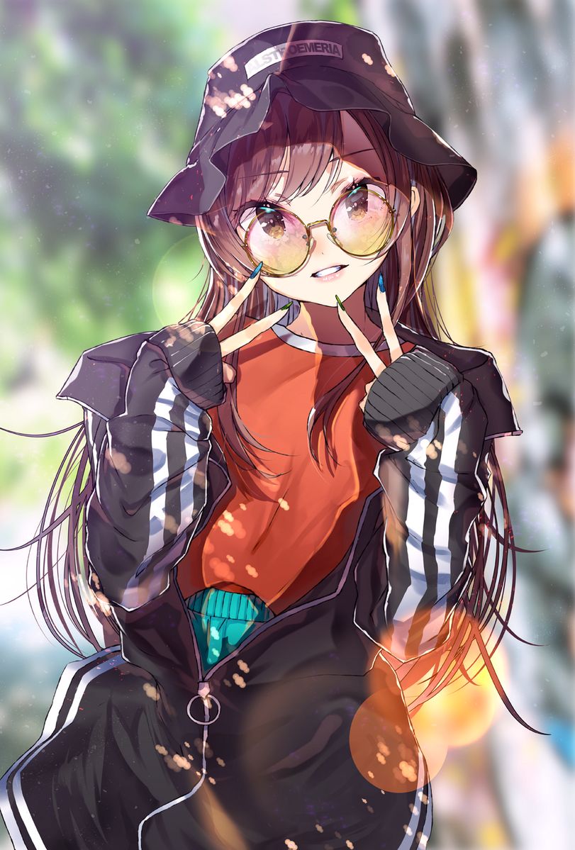 Anime,Аниме,Yae (Mono110),Anime Artist,Аниме арт, Аниме-арт,artist,oosaki amana,Idolmaster,Idolmaster Cinderella Girls, The idolm@ster cinderella girls,Anime Няши,Megane,очки,Anime,fandoms,yae (mono110),Anime Art,artist,oosaki amana,Idolmaster,megane,Anime Unsorted,Anime Unsorted