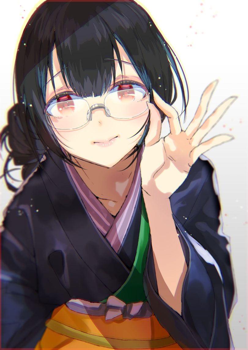 Anime,Аниме,Yae (Mono110),Anime Artist,Аниме арт, Аниме-арт,artist,Morino Rinze,Idolmaster,Idolmaster Cinderella Girls, The idolm@ster cinderella girls,kimono,Megane,очки,Anime,fandoms,yae (mono110),Anime Art,artist,morino rinze,Idolmaster,Yukata,megane,Anime Unsorted,Anime Unsorted