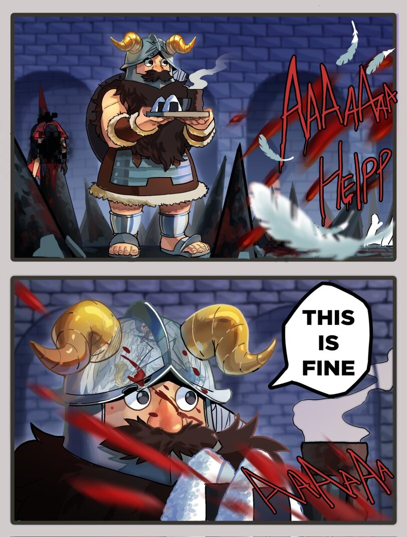 ﻿THIS IS FINE,ArinqiA,Senshi (Dungeon Meshi),Dungeon Meshi,Подземелье вкусностей,Anime,Аниме,фэндомы,This is fine,Мемы,Мемосы, мемасы, мемосики, мемесы,ArinqiA,senshi (dungeon meshi),dungeon meshi,Anime,fandoms,this is fine,memes,Anime Unsorted,Anime Unsorted