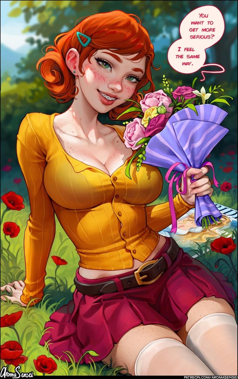 ﻿You WANT TO GZT MORe SZRIOUS? fromSvbti} PATREON.COM/AROMASENSEI,AromaSensei,Ann Ivanova,artist,Stardew Valley,Игры,Игровая эротика,Penny (stardew Walley)