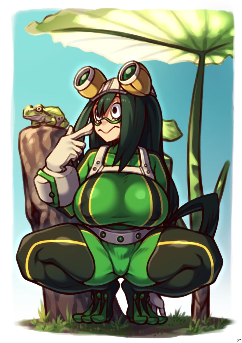 Asui Tsuyu,Tsuyu Asui,Boku no Hero Academia,Anime,Аниме,фэндомы,Anime Ero,Взрослые Няшки,coffeelove68,Anime Unsorted