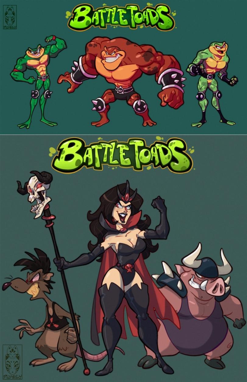 Battletoads,Игры,Игровой арт,game art,Dane Romley,Dark Queen,Rash,Pimple,Zitz,арт барышня,арт девушка, art барышня, art girl,art,арт,Battletoads,games,game art,Dane Romley,Dark Queen,rash,pimple,Zitz,art girl,art