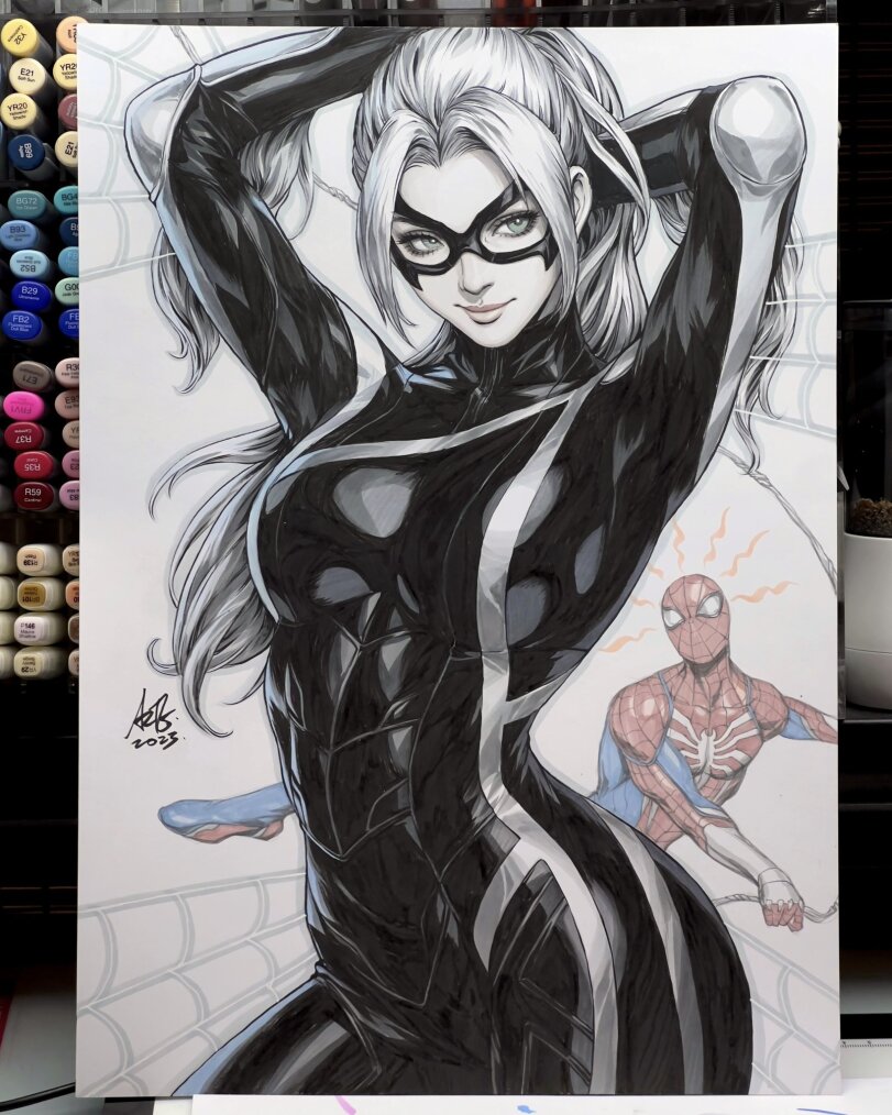 Black Cat,Черная Кошка, Фелиция Харди,Marvel,Вселенная Марвел,фэндомы,Stanley Lau,Artgerm,artist,арт барышня,арт девушка, art барышня, art girl,art,арт,Black Cat (Marvel),Marvel,fandoms,stanley lau,artist,art girl,art