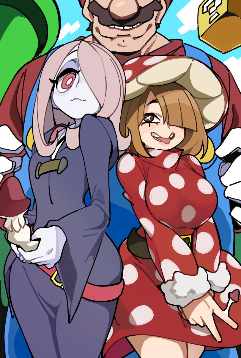 BongF,Anime Artist,Аниме арт, Аниме-арт,artist,Mario,Игры,Sucy Manbavaran,Сюси Манбаваран,Little Witch Academia,Академия ведьмочек,Anime,Аниме,фэндомы,crossover,Kinoko Komori,my hero academia,Bongfill,Anime Art,Anime,fandoms,artist,mario,games,Sucy Manbavaran,Little Witch Academia,,Kinoko