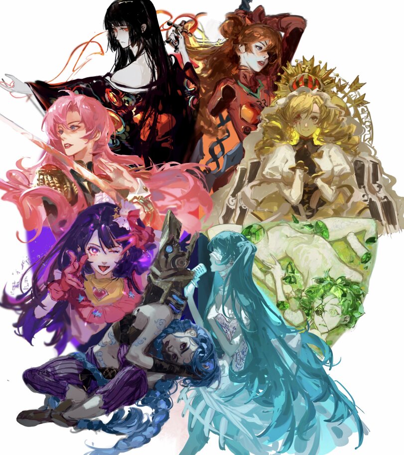 Celestial Fang,Jinx,Джинкс,League of Legends,Лига Легенд,фэндомы,Arcane (LoL),Enma Ai,Jigoku Shoujo,Anime,Аниме,Hatsune Miku,Miku Hatsune, Хацуне Мику, Хацунэ Мику, Hatsune Miku Append,Vocaloid,Вокалоид, Вокалойд,Hoshino Ai (Oshi no Ko),Ай Хосино,Phosphophyllite,Фосфофиллит,Houseki no Kuni,Страна