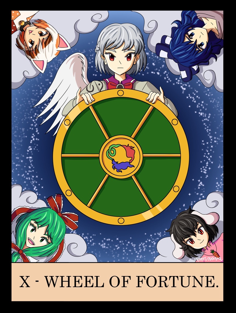 ﻿X - WHEEL OF FORTUNE j о у,Cirno,Сырно,Touhou Project,Touhou, Тохо,Anime,Аниме,фэндомы,Usami Sumireko,Hakurei Reimu,Haniyasushin Keiki,Toyosatomimi no Miko,Kochiya Sanae,Sanae Kochiya,Hata no Kokoro,Komeiji Koishi,Koishi Komeiji,sariel,Konpaku Youmu,Youmu Konpaku, Konpaku Youmu