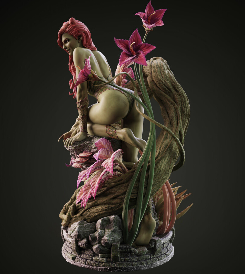 DC Comics,DC Universe, Вселенная ДиСи,фэндомы,Poison Ivy,Ядовитый Плющ, Памела Айсли,DC Ero,3d art,3d art, 3d арт, 3D art, 3D арт,Sumit Malhotra,DC Comics,fandoms,Poison Ivy,DC Erotic,3d art,Sumit Malhotra