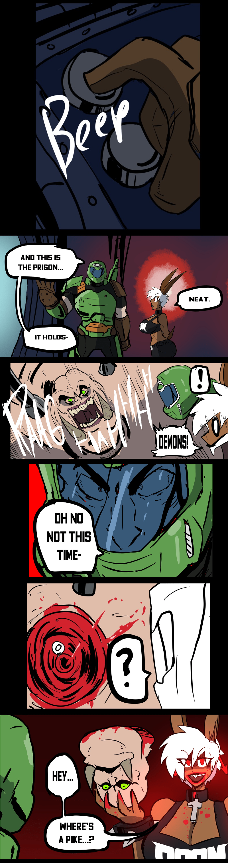 ﻿IT HDLD5,Daisy (Doom),deputyrust,Samuel Hayden,Доктор Сэмюэл Хейден, Сэмюэл Хайден, Доктор Хайден, Мистер Хайден, Серафим Самур,Doom (игра),Игры,DoomGuy,Думгай, Дума Гай,Marauder (Doom),Игровая эротика,Whiplash (Doom),Arch-vile,imp (doom),r63,хуманизация,humanization,очень длиннопост,длиннопост