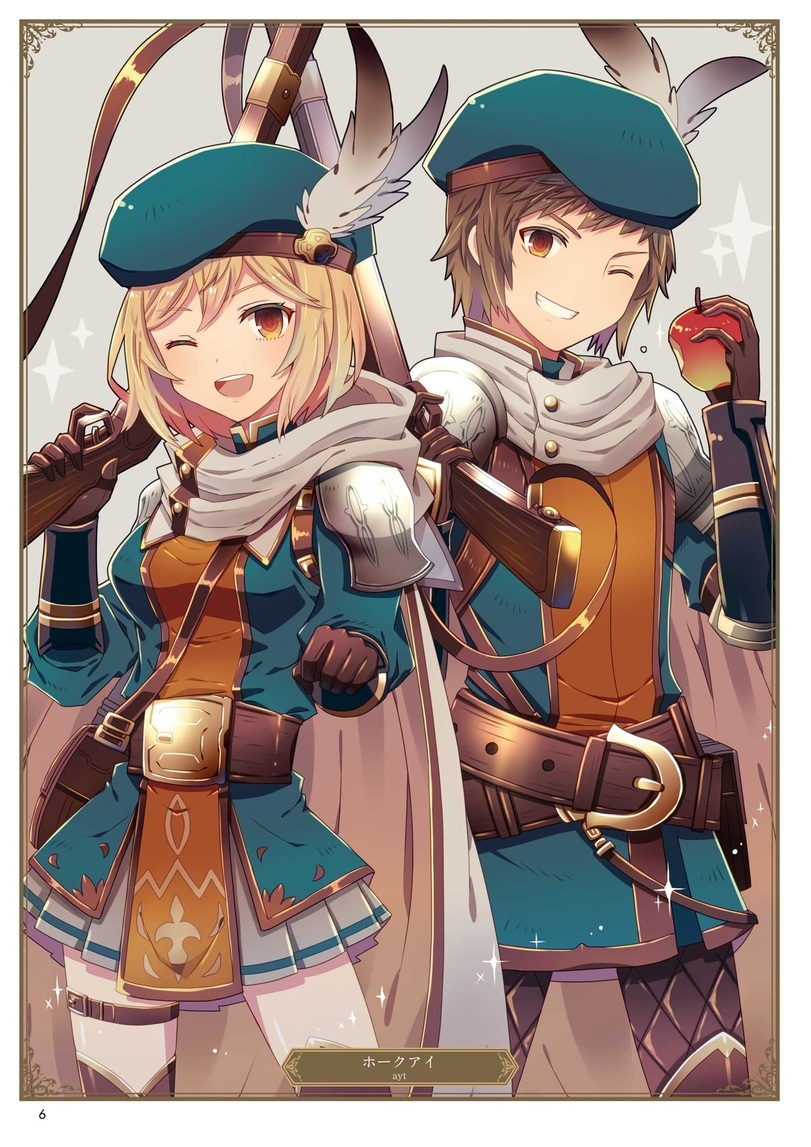 Djeeta (Granblue Fantasy),Gita (Granblue Fantasy), Jita,Granblue Fantasy,Фантазия Гранблю,Anime,Аниме,Gran (Granblue Fantasy),uni,mamedenkyuu (berun),otabe sakura,gunp,yatsuka (846),Anime Artist,Аниме арт, Аниме-арт,mikubu,Cagliostro (Granblue Fantasy),длиннопост,продолжение под катом,lyria
