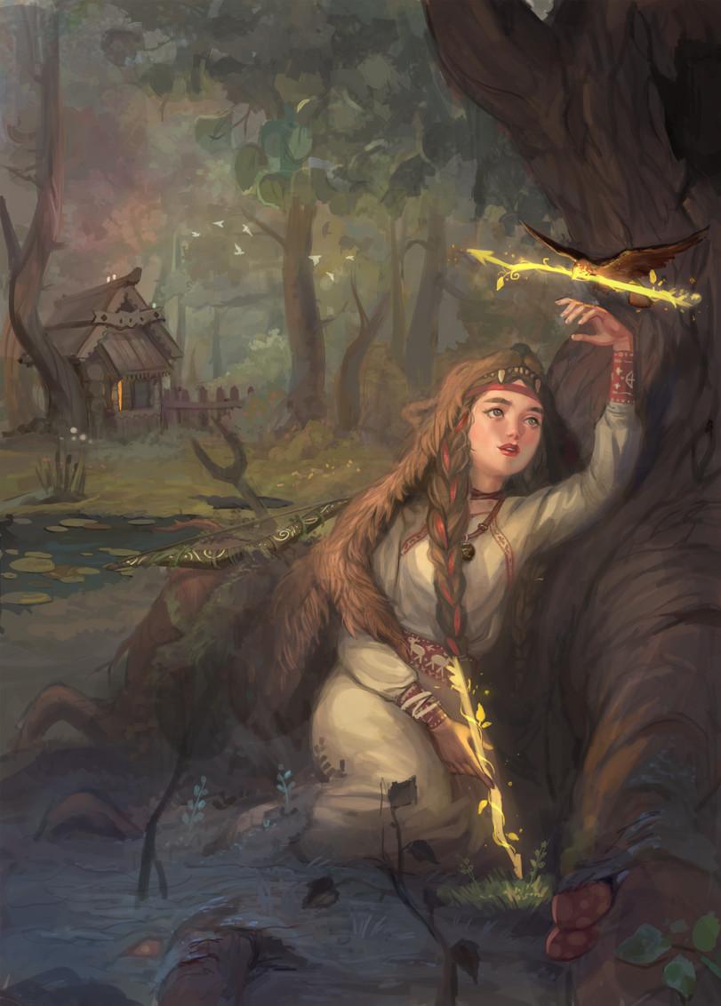Elena Ilicheva,Fantasy,Fantasy art,art,арт,красивые картинки,art барышня,devana
