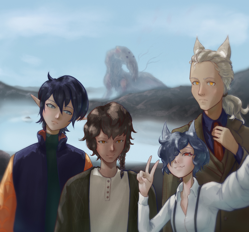 Elf,Эльф,Fantasy race,catboy,Catgirl,кошкодевочка,Monster Girl,Monster Musume, Mamono Musume, monmusu,арт барышня,арт девушка, art барышня, art girl,art,арт,нарисовал сам,Robar_art,artist