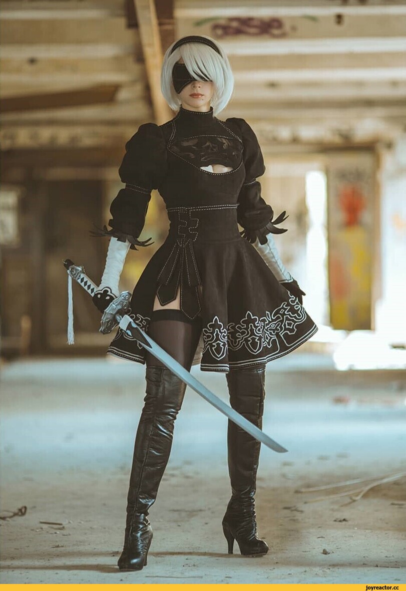 Enji night,2B(YoRHa),NieR Automata,Nier (series),Игры,cosplay