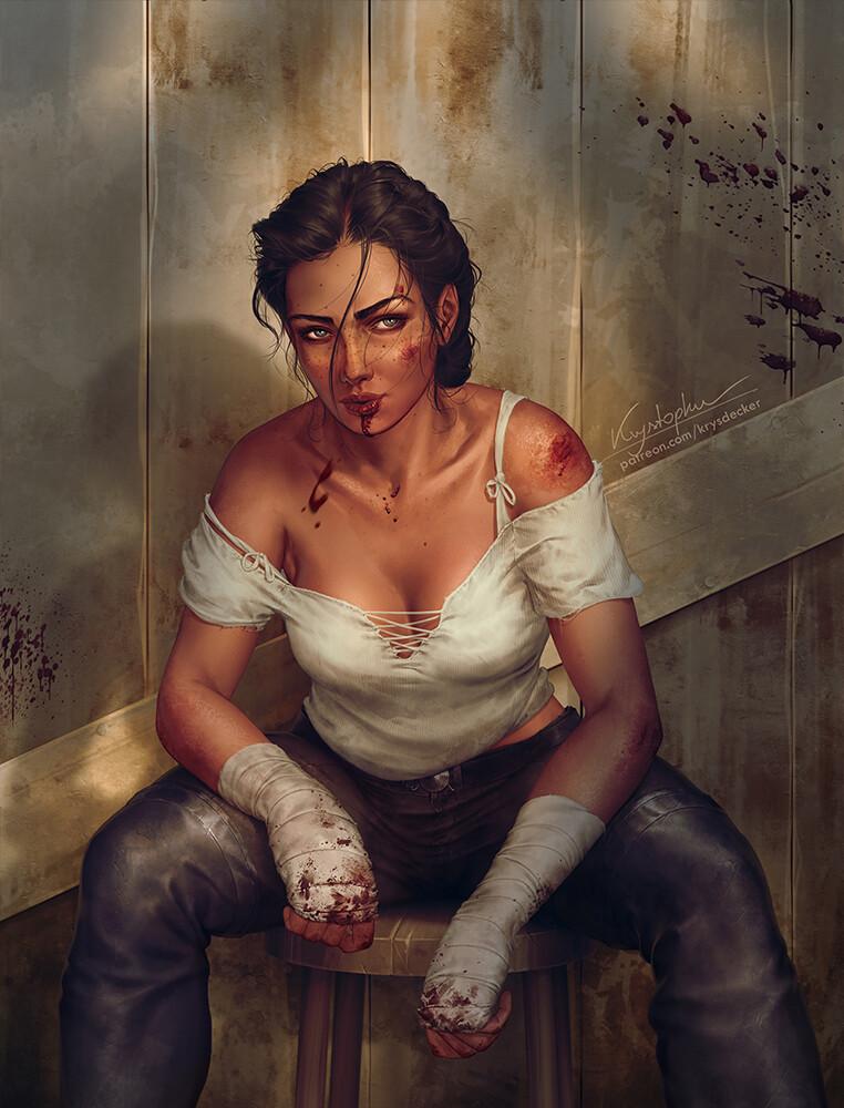 Evie Frye,Assassin's Creed Syndicate,Assassin's Creed,Игры,art девушка,art,арт,Krystopher Decker,artist