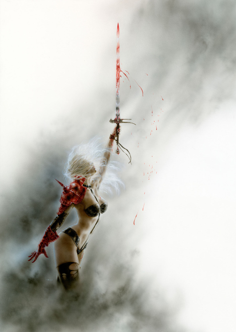 Fantasy,Fantasy art,art,арт,Fantasy ero,Luis Royo,artist,Ретро-фэнтези,длиннопост
