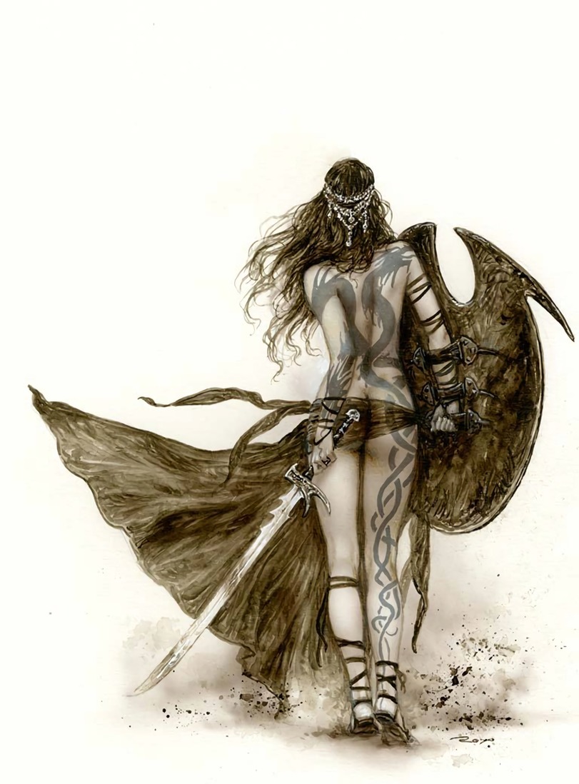 Fantasy,Fantasy art,art,арт,Fantasy ero,Luis Royo,artist,Ретро-фэнтези,длиннопост