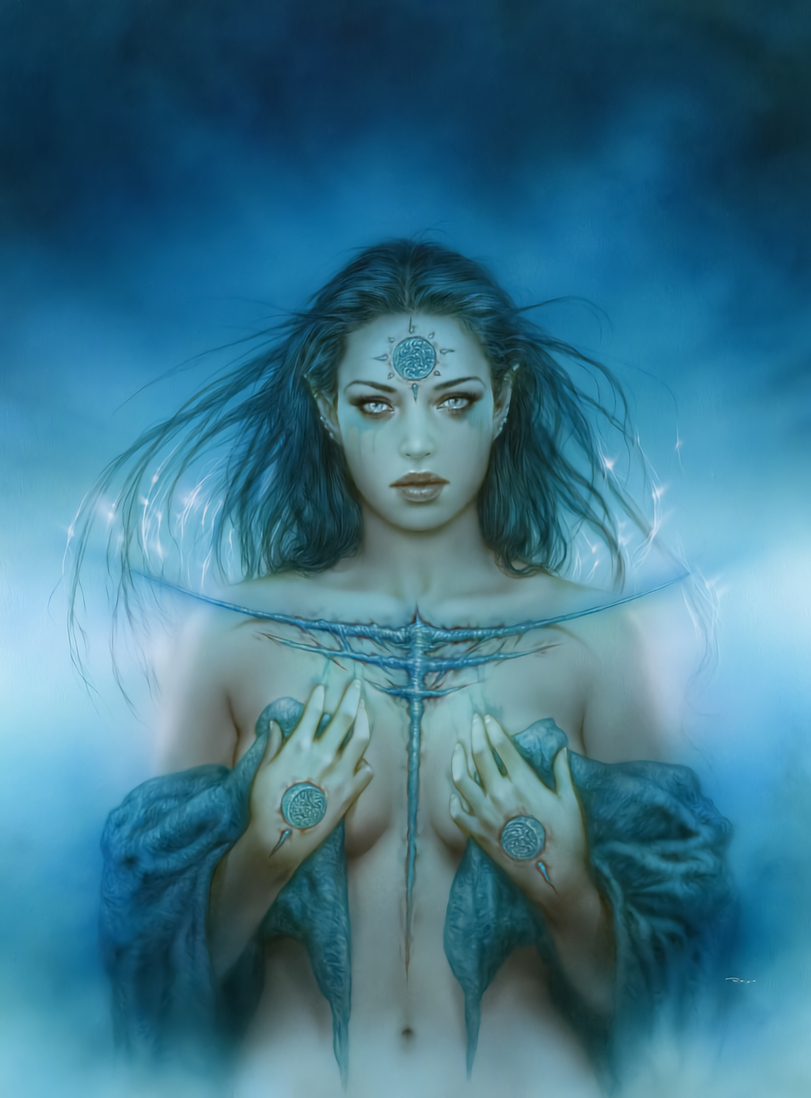 Fantasy,Fantasy art,art,арт,Fantasy ero,Luis Royo,artist,Ретро-фэнтези,длиннопост