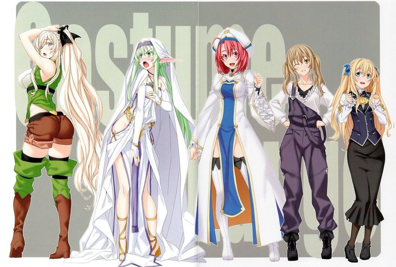 Goblin Slayer!,Убийца гоблинов,Anime,Аниме,High Elf archer (Goblin Slayer!),Priestess (Goblin Slayer!),Cow Girl (Goblin Slayer!),Guild Girl (Goblin Slayer!),Maiden of the Sword,crossdress,goblin slayer!,Anime,fandoms,high elf archer (goblin slayer!),priestess (goblin slayer!),cow girl (goblin