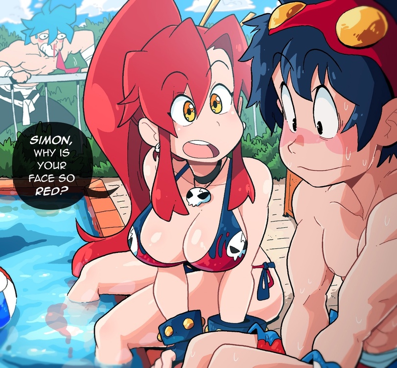Gurren Lagann,Anime,Аниме,фэндомы,Anime Ero Swim,Anime Ero,Взрослые Няшки,Scott_Malin,Yoko Littner,Yoko, Ёко Литтнер,Simon (Gurren Lagann),Симон,Tengen Toppa Gurren Lagann,Anime,fandoms,Anime Adult swim,Anime Adult,Scott_Malin,Yoko Littner,Simon (Gurren Lagann),Anime Unsorted,Anime Unsorted