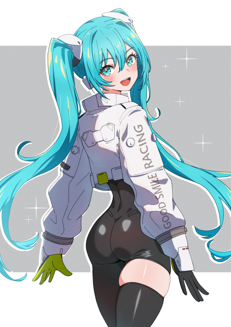 Hatsune Miku,Miku Hatsune, Хацуне Мику, Хацунэ Мику, Hatsune Miku Append,Vocaloid,Вокалоид, Вокалойд,Anime,Аниме,фэндомы,Racing Miku,Racing Miku (2022),kamidan,Anime cute,Anime Unsorted