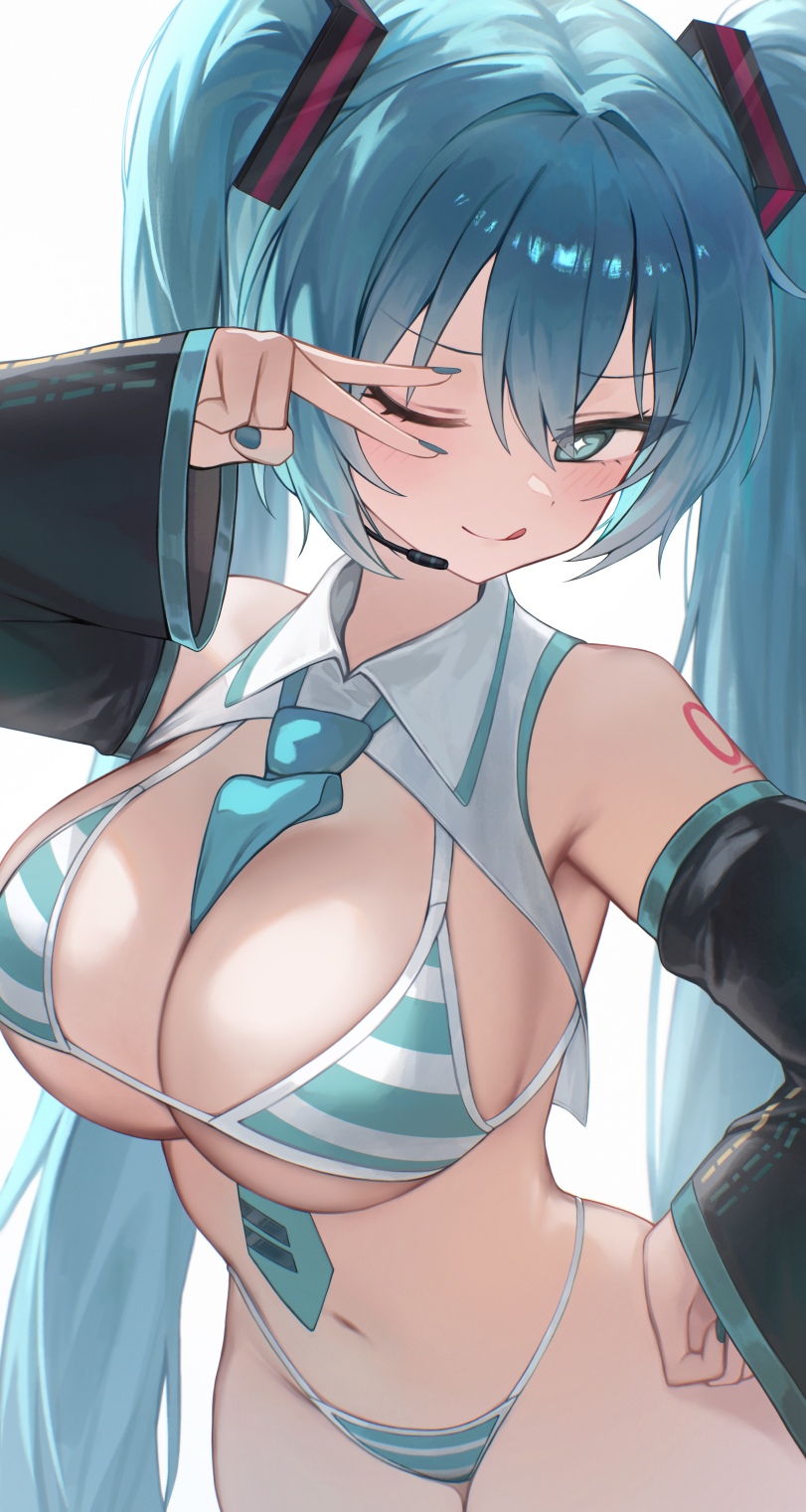 Hatsune Miku bikini meme,nanimonine9,artist,Hatsune Miku,Miku Hatsune, Хацуне Мику, Хацунэ Мику, Hatsune Miku Append,Vocaloid,Вокалоид, Вокалойд,Anime,Аниме,фэндомы,alternate breast size,Large Breasts (Anime),Anime Ero Swim,Anime Ero,Взрослые Няшки,highres,Hatsune Miku bikini