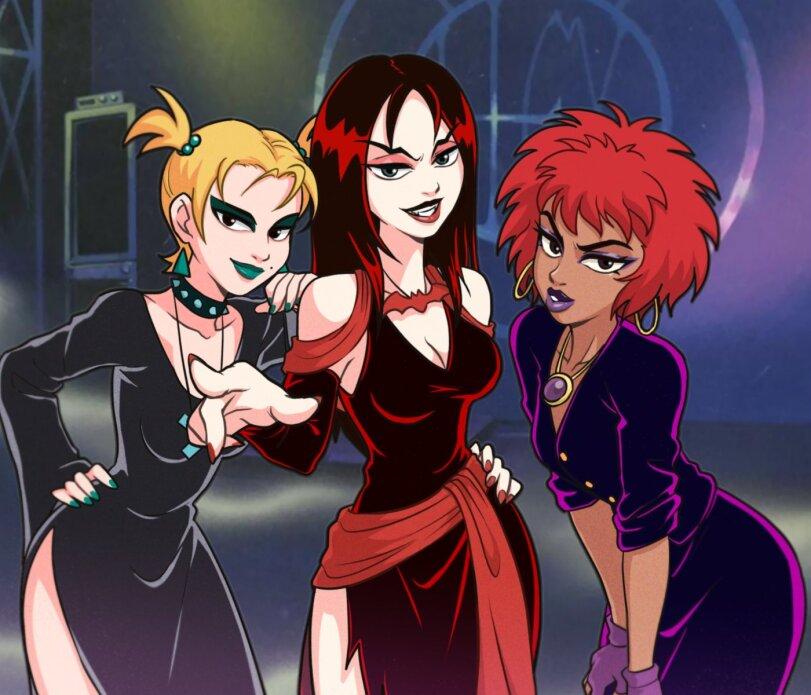 ﻿		V *\JMR^		1 x^	^ / ái^ ,___,Hex Girls,scooby doo,Мультфильмы,Мультсериалы, Cartoons,centinel303,artist,art девушка,art,арт