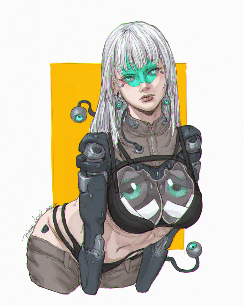 Hinson Lew,artist,Android Girl,Sci-Fi Girl,арт барышня,арт девушка, art барышня, art girl,art,арт,Sci-Fi,Hinson Lew,artist,android girl,Sci-Fi Girl,art girl,art,Sci-Fi