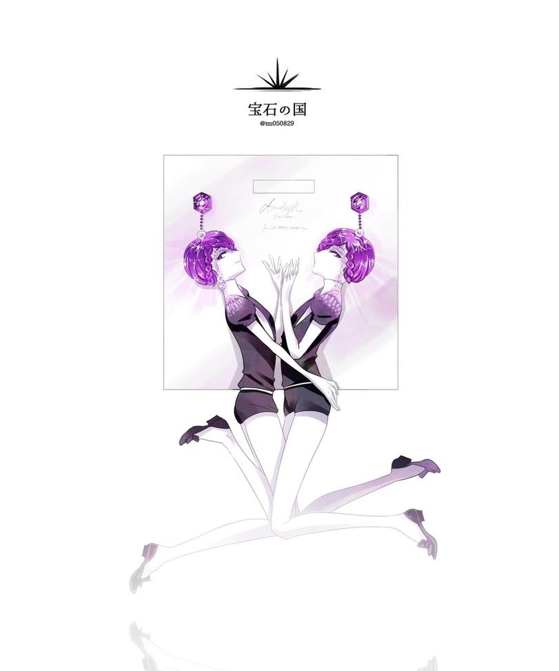 Houseki no Kuni,Страна Самоцветов,Anime,Аниме,たまみ,Diamond (Houseki no Kuni),Bort (Houseki no Kuni),Борт,Amethyst (Houseki no Kuni),Аметист,Yellow Diamond (Houseki no Kuni),Желталмаз ,Lapis Lazuli (Houseki no Kuni),Ляпис-лазурь,Sphene (houseki no kuni),Peridot (houseki no kuni),Cinnabar (Houseki no
