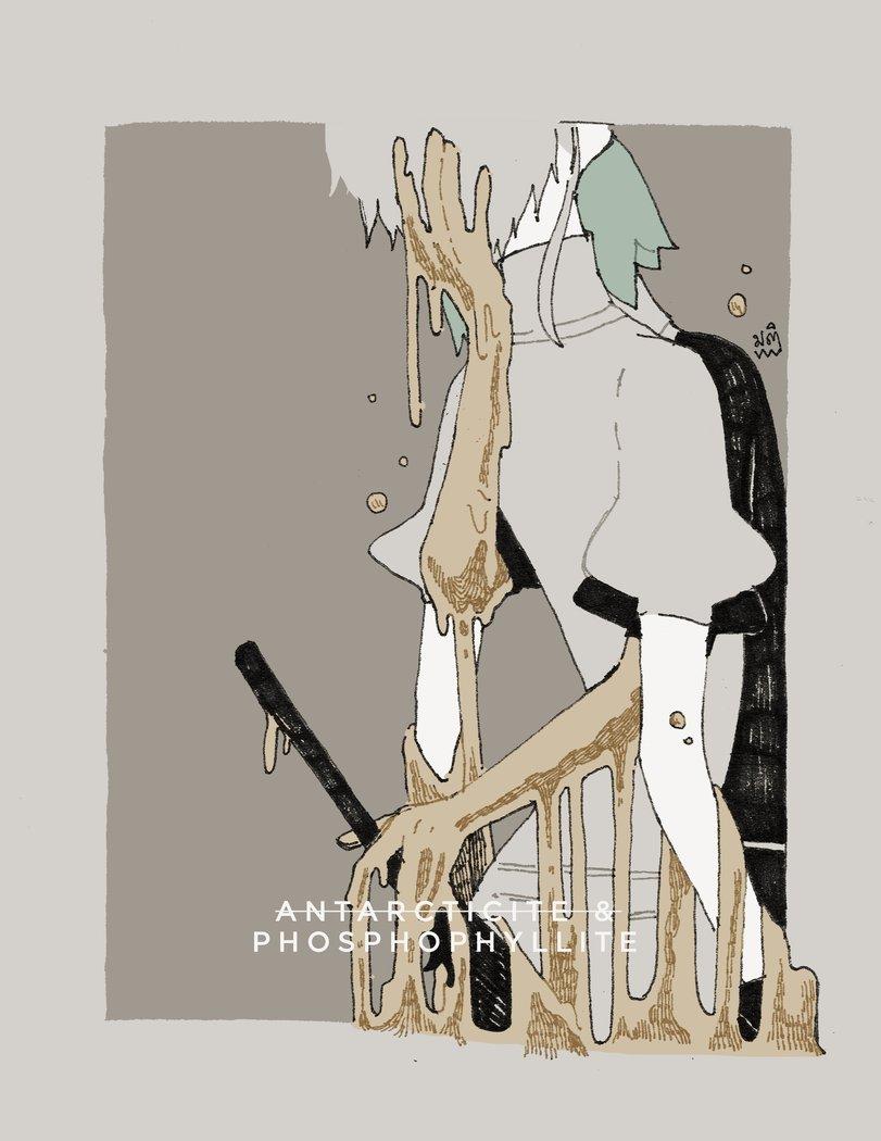 Houseki no Kuni,Страна Самоцветов,Anime,Аниме,punkportmt,длиннопост,Rutile (Houseki no Kuni),Рутил,Lapis Lazuli (Houseki no Kuni),Ляпис-лазурь,Euclase (houseki no kuni),Zircon (houseki no kuni),Sphene (Houseki no Kuni),Сфен,Antarcticite (Houseki no
