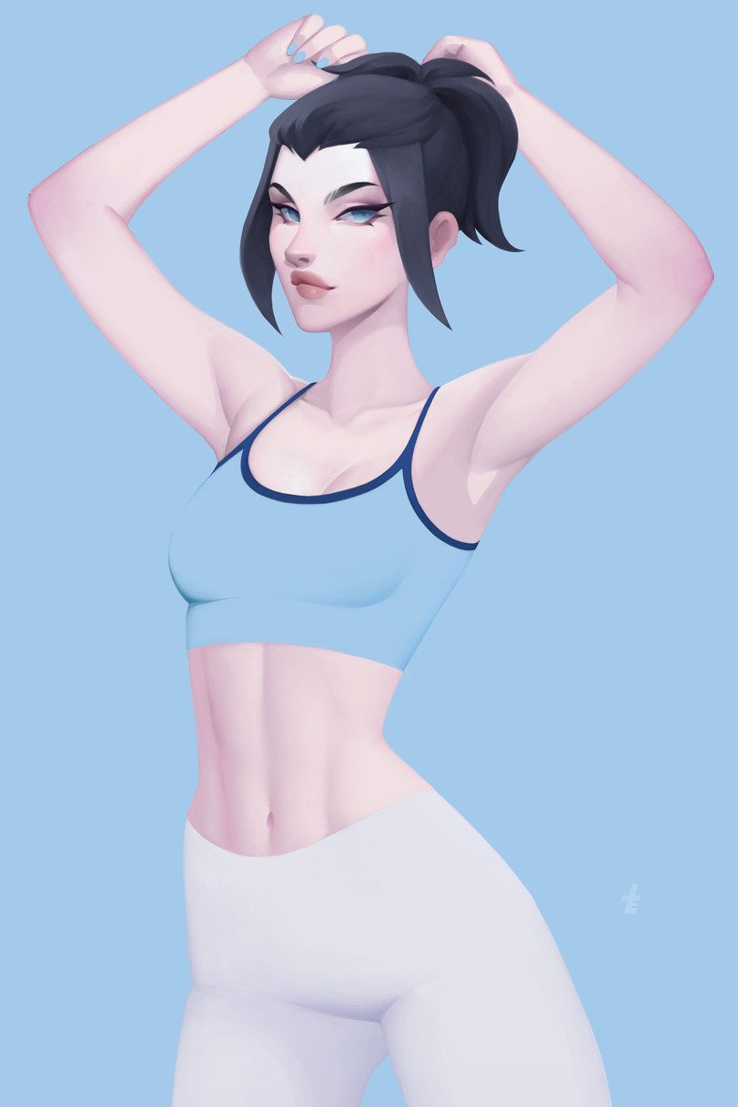Iana (R6S),Ela (R6S),Rainbow Six Siege,Rainbow Six,Игры,Frost (R6S),Dokkaebi (R6S),art барышня,art,арт,Emily Cheng,artist