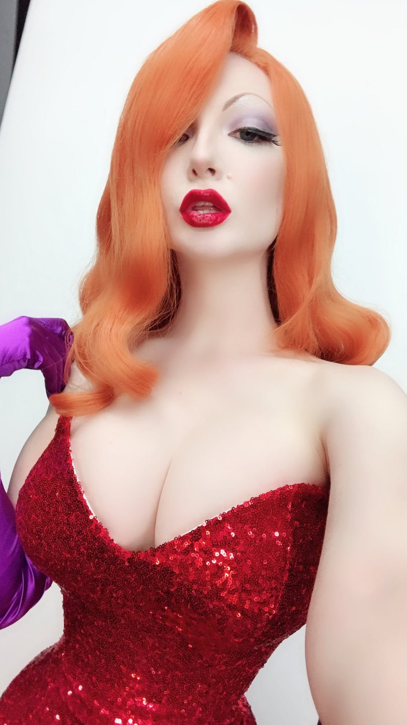 Jessica Rabbit,ero cosplay,cosplay,Ashlynne Dae,Jessica Rabbit,Who Framed Roger Rabbit,movies,ero cosplay,cosplay,Ashlynne Dae