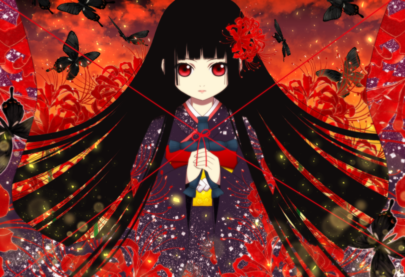 Jigoku Shoujo,Anime,Аниме,maiko (mimi),Anime Artist,Аниме арт, Аниме-арт,artist,Enma Ai,jigoku shoujo,Anime,fandoms,maiko (mimi),Anime Art,artist,enma ai,Anime Unsorted,Anime Unsorted