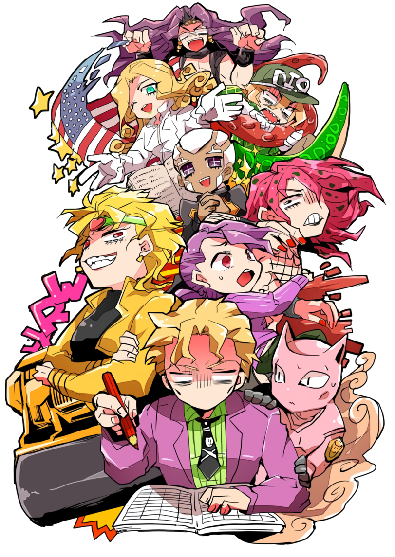 JoJo&#039;s Bizarre Adventure,JoJo, JJBA,Anime,Аниме,Diavolo (JJBA),Dio Brando,Yoshikage Kira,Funny Valentine,Diego Brando,Enrico Pucci,Kars,Killer Queen,Doppio,JoJo&#039;s Bizarre Adventure,Anime,fandoms,Diavolo,dio brando,yoshikage Kira,funny valentine,diego brando,enrico pucci,Kars,killer