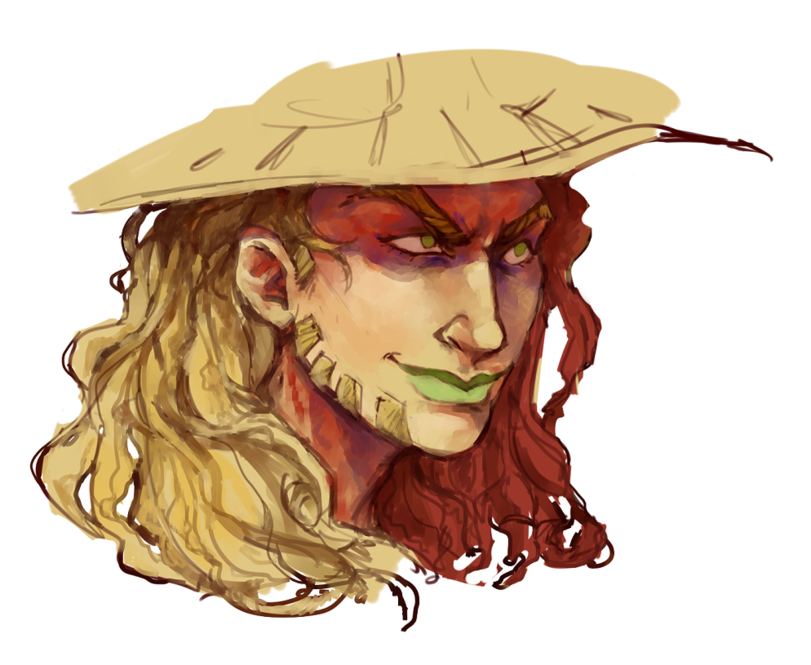 JoJo's Bizarre Adventure,JoJo, JJBA,Anime,Аниме,steel ball run,Gyro Zeppeli,Funny Valentine,magenta magenta,нарисовала сама,SlimeSplash,Anime Unsorted