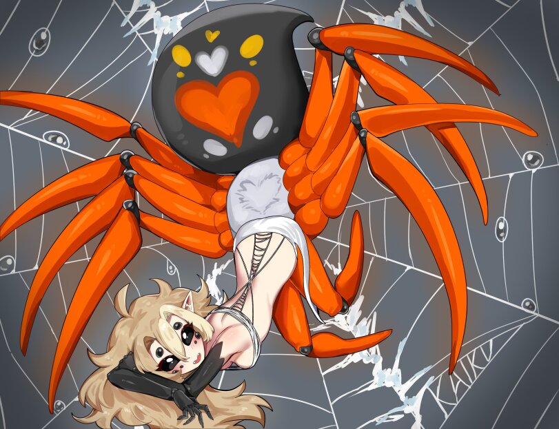 Kaiku Spiderbutten,Spider Girl,Arthropod Girl,Monster Girl,Monster Musume, Mamono Musume, monmusu,арт барышня,арт девушка, art барышня, art girl,art,арт,под катом еще,Kaiku Spiderbutten,Spider Girl,Monster Girl,art girl,art,Arthropod girl