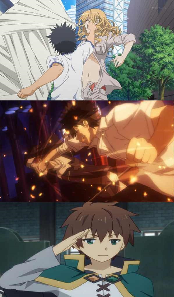 Kamijou Touma,ToAru,To Aru Majutsu no Index, To Aru Kagaku no Railgun,Anime,Аниме,Oriana Thompson,Agnese Sanctis,Kono Subarashii Sekai ni Shukufuku wo!,Satou Kazuma,Kamijou Touma,ToAru,Anime,fandoms,Oriana Thompson,Agnese Sanctis,kono subarashii sekai ni shukufuku wo!,satou kazuma,Anime