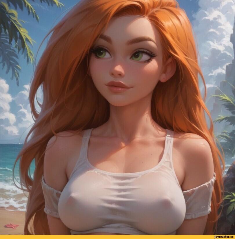 Kim Possible,Ким 5+,Дисней,Disney,Мультфильмы,Мультсериалы, Cartoons,cartoon ero,Нейросетевые Барышни,арт барышня,арт девушка, art барышня, art girl,art,арт,HeroineShowcase,длиннопост,Kim Possible,,,cartoon ero,AI ero art,art girl,art,HeroineShowcase,