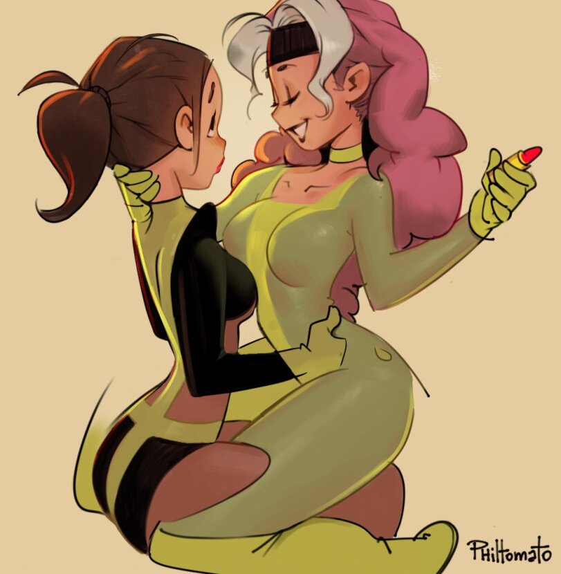 Kitty Pryde,Призрачная кошка, Китти Прайд,X-Men,Люди-Икс,Marvel,Вселенная Марвел,фэндомы,Rouge,Marvel Ero,Эротика,Philtomato,artist,Kitty Pryde,X-Men,Marvel,fandoms,Rogue,Marvel Ero,Philtomato,artist