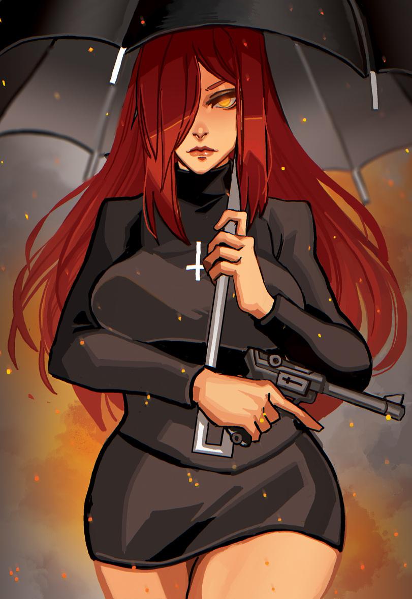 KnightPersica,Skullgirls,Игры,parasoul (skullgirls),Игровой арт,game art,riftka,KnightPersica,Skullgirls,games,Parasoul,game art,riftka