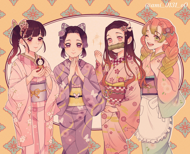 Kochou Shinobu,Kimetsu no Yaiba,Anime,Аниме,фэндомы,Kochou Kanae,The Love Pillar,Kamado Nezuko,Nezuko Kamado,pixiv id 63780762,Tsuyuri Kanao,Shinobu Kochou,kimetsu no yaiba,Anime,fandoms,kochou kanae,kanroji matsuri,kamado nezuko,pixiv id 63780762,Kanao Tsuyuri,Anime Unsorted,Anime Unsorted