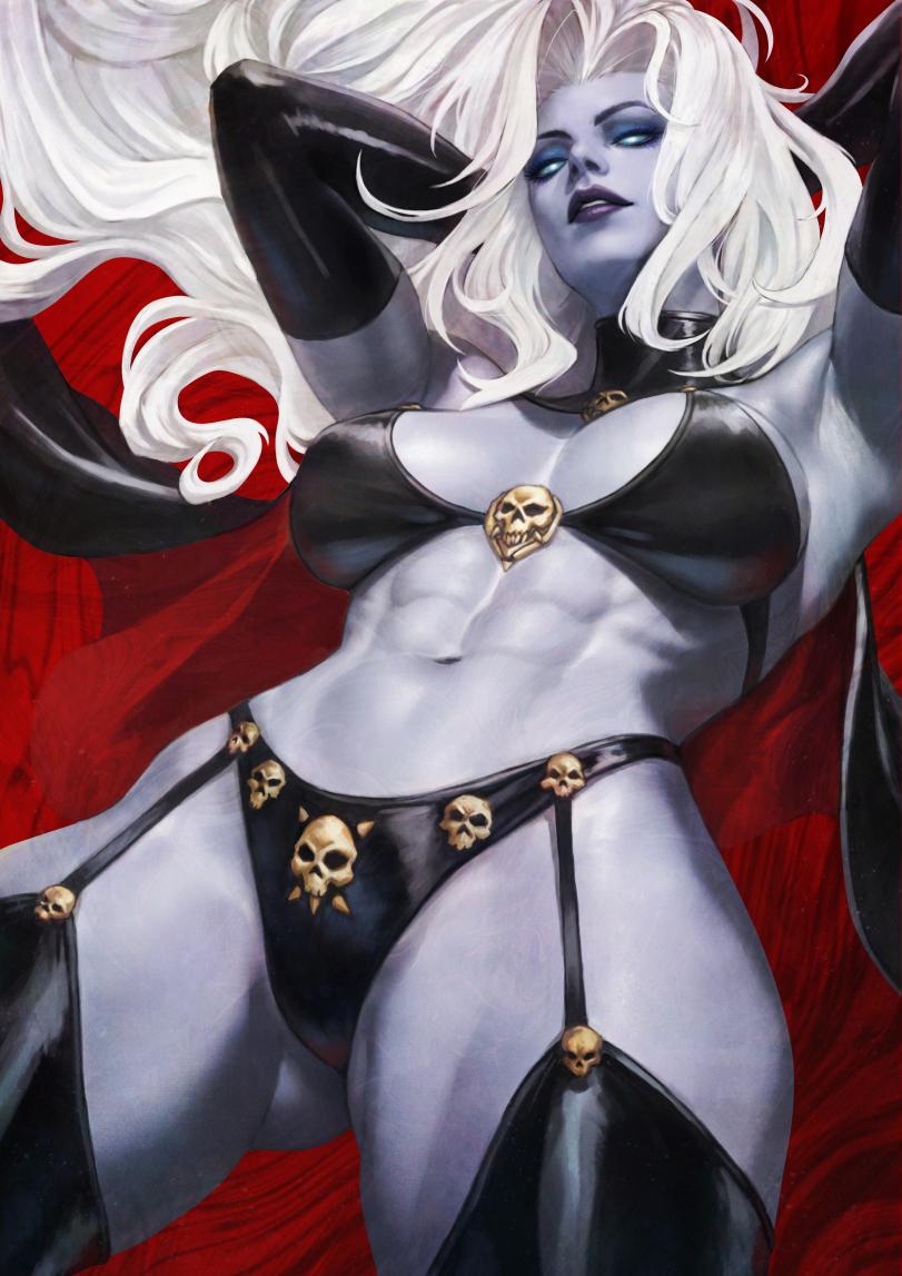Lady Death,Леди Смерть,Comic Books,Комиксы, графические новеллы, романы,фэндомы,Крепкая девушка,Comic Ero,Эротика, секси героини и злодейки,MonoriRogue,Monori Rogue,artist,арт барышня,арт девушка, art барышня, art girl,art,арт