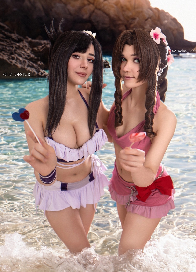 ﻿J*"«л##**щс.,Liz Joestar,Ariadna Lobe,Tifa lockheart,Final Fantasy VII,Final Fantasy,Игры,Aerith Gainsborough,Аэрис Гейнсборо,ero cosplay,косплей,liz joestar,Ariadna Lobe,tifa lockhart,Final Fantasy VII,Final Fantasy,games,aerith gainsborough,ero cosplay,cosplay