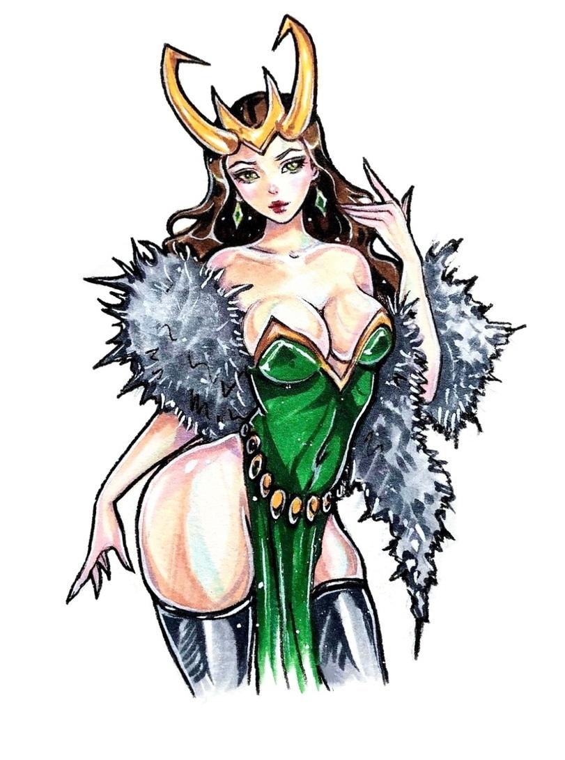 Loki,Локи,Marvel,Вселенная Марвел,фэндомы,r63,арт барышня,арт девушка, art барышня, art girl,art,арт,Traditional art,Blackfuryart,Алая Ведьма,Ванда Максимофф,Marvel Ero,Эротика,loki (marvel),Marvel,fandoms,r63,art girl,art,Traditional art,Blackfuryart,Scarlet Witch,Marvel Ero