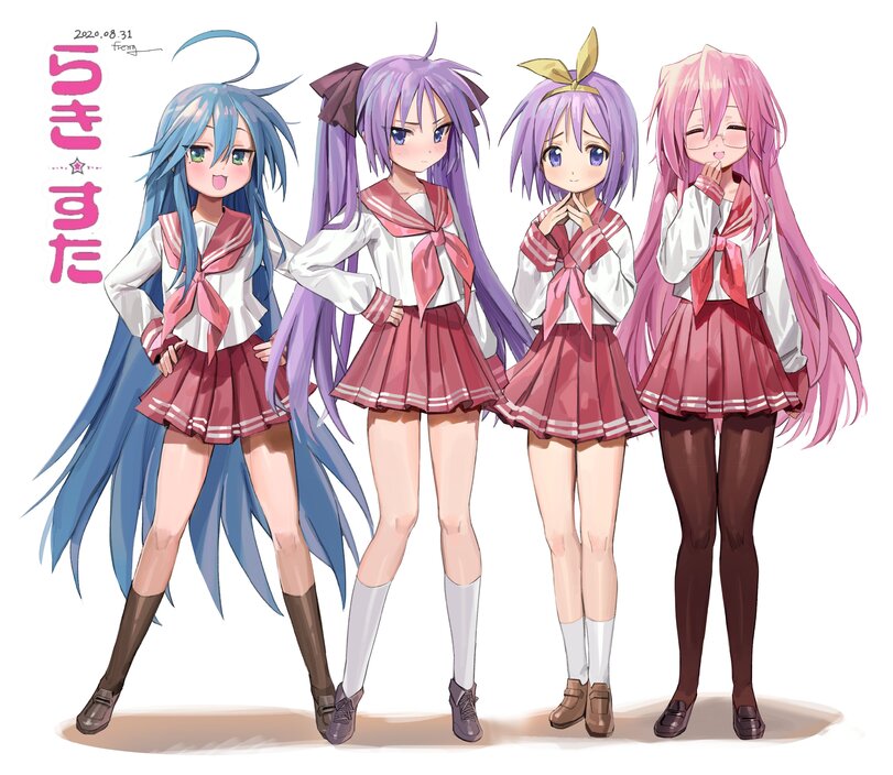 Lucky Star,Anime,Аниме,Izumi Konata,Konata Izumi,Hiiragi Kagami,Kagami Hiiragi,Hiiragi Tsukasa,Tsukasa Hiiragi,Takara Miyuki,Miyuki Takara,FRENG,artist,Lucky Star,Anime,fandoms,Izumi Konata,Hiiragi Kagami,hiiragi tsukasa,Takara Miyuki,FRENG,artist,Anime Unsorted,Anime Unsorted