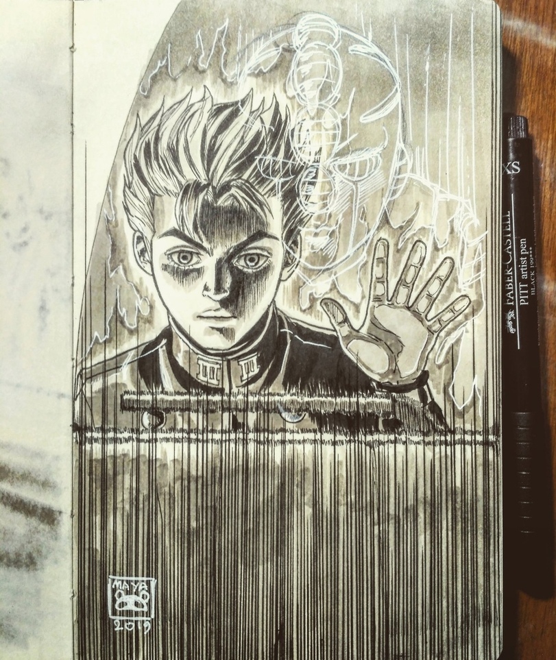 Maya Panda,Giorno Giovanna,JoJo's Bizarre Adventure,JoJo, JJBA,Anime,Аниме,Koichi Hirose,Jotaro Kujo,Dio Brando,Bruno Buccellati,Black Sabbath (JJBA),Leone Abbacchio,Pannacotta Fugo,Purple Haze (JJBA),Narancia Ghirga,Guido Mista,Mario Zucchero,Sale (JJBA),Trish