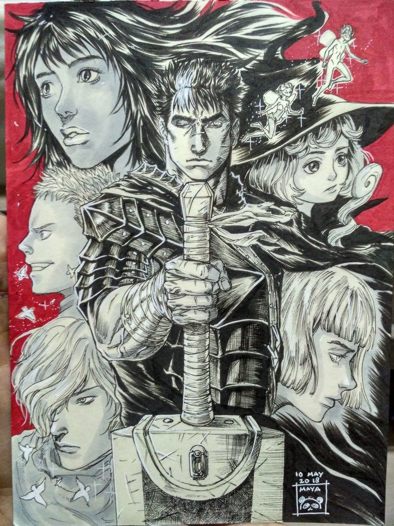 ﻿				►'А/’ ' i4 , fu ')/к				JJ/ fib щ(я \ Хм*,Maya Panda,Guts (Berserk),Гатс,Berserk (Anime),Anime,Аниме,Casca,Isidro,Serpico,Farnese,Schierke,Puck (Berserk),Evarella,Traditional art,art,арт,Maya Panda,Guts (Berserk),Berserk,Anime,fandoms,casca,Isidro,serpico,Farnese,schierke,Puck