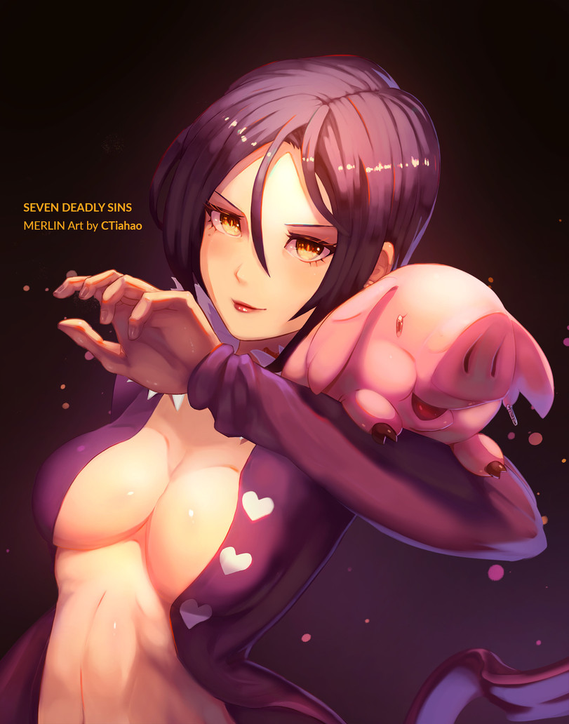 Merlin (NnT),Мерлин,Nanatsu no Taizai,The Seven Deadly Sins, NnT,Anime,Аниме,Hawk (NnT),Хоук,CTiahao,Anime Ero,Взрослые Няшки,Merlin (NnT),nanatsu no taizai,Anime,fandoms,Hawk (Nnt),CTiahao,Anime Adult,Anime Unsorted,Anime Unsorted