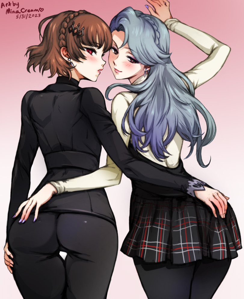 ﻿krïVj ?/3//г°гз,MinaCream,artist,Makoto Niijima,Niijima Makoto, Макото Нидзима,Persona 5,Persona,Shin Megami Tensei,Megami Tensei,Игры,Sae Niijima,Niijima Sae, Саэ Нидзима,Игровая эротика