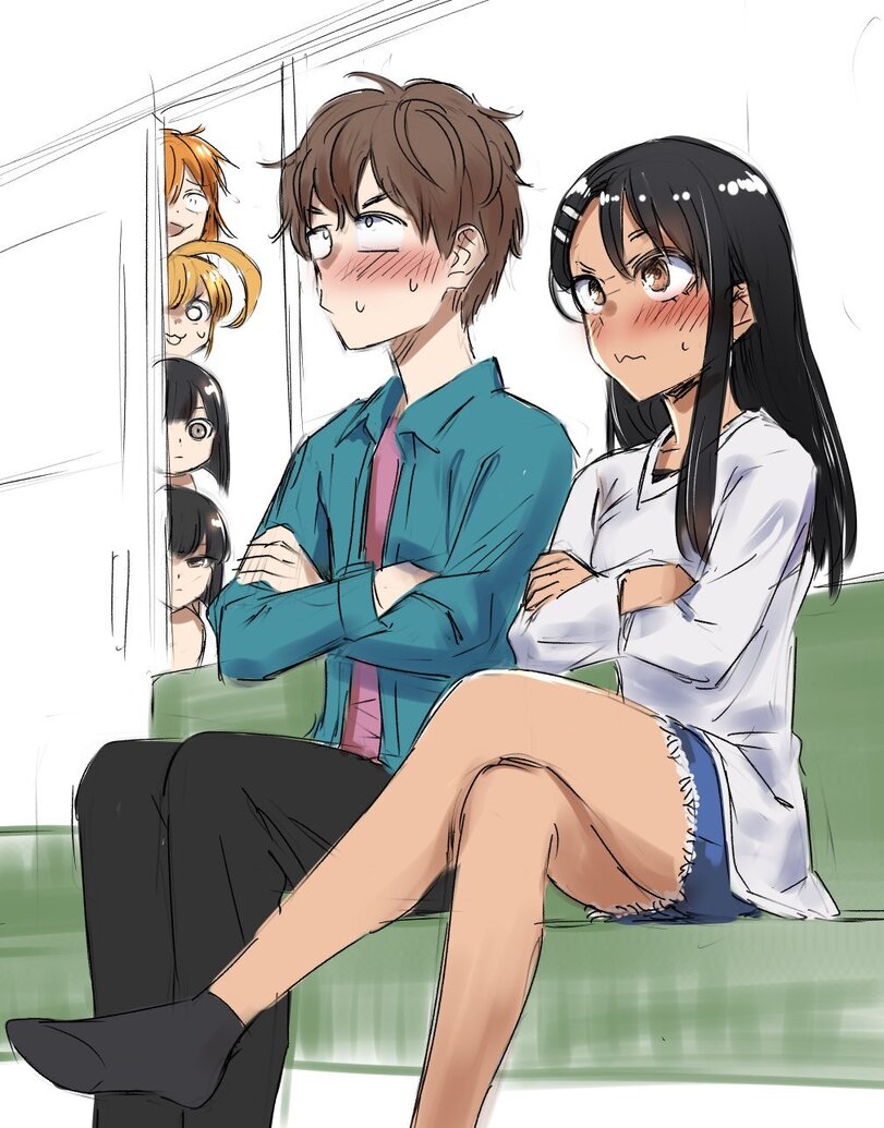 Nagatoro,Ijiranaide Nagatoro-san,Don't Toy with Me Miss Nagatoro, Не издевайся Нагаторо,Anime,Аниме,фэндомы,Naoto Hachioji,Hana Sunomiya,Sunomiya Sana,Sana Sunomiya,Gamo,Yosshii,774 (nanashi),Anime Artist,Аниме арт, Аниме-арт,artist,Anime Unsorted