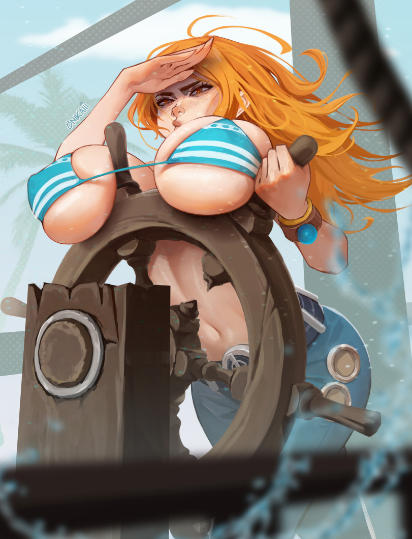 Nami (One Piece),One Piece,ван пис, ван-пис,Anime,Аниме,фэндомы,Kyonyuu,Anime Ero,Взрослые Няшки,Onikaiii,Nami (One Piece),One Piece,Anime,fandoms,Kyonyuu,Anime Adult,Anime Adult,Onikaiii